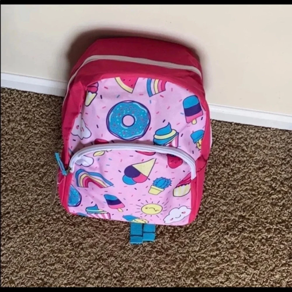 15 inches Girls Printed  Backpack⭐️⭐️⭐️⭐️⭐️ NEW